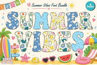 Designing with Summer Vibes Fonts: a Creative Guide