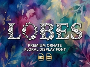 Craft Creative Projects with the Lobes Font