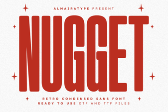 Nugget Font: a Bold Choice for Creative Projects