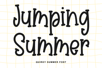 Summer Font Designs: Creative Typography for Jumping Into Projects